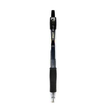 Pilot G2 Retractable Gel Roller Pen Black Extra Fine Pack of 12 52135-PK12