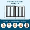 Dog Gate 2-Panel Foldable Indoor Pet Fence - 2 of 4