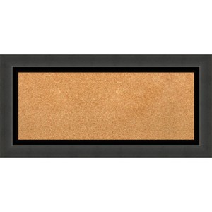 Amanti Art Tuxedo Black Framed Corkboard, Natural Cork - 1 of 4