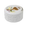 Roman 1.25 In Quilted 1St Communion Rosary Box Eucharistic Symbols Keepsakes Figurines - 2 of 3