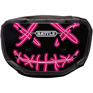 Battle Sports Nightmare Chrome Football Back Plate - 1 of 1