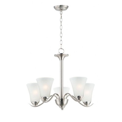 Maxim Lighting Vital 5 - Light Chandelier in  Satin Nickel
