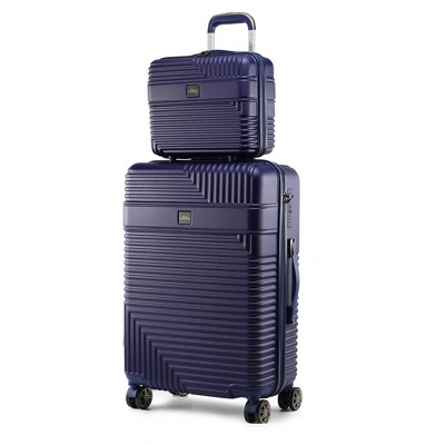 MKF Collection Mykonos Set with a Medium Luggage  and Small Cosmetic Case by Mia K