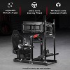 Dardoo Aluminum Profile Racing Sim Cockpit with Triple Monitor Mount & Black Seat,for Logitech,Thrustmaster & Fanatec(Wheel/Pedals Not Included) - 4 of 4