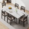 Luck Live 2 piece solid wood dining chair - 3 of 4
