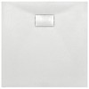 VidaXL Shower Base Tray SMC White 35.4 in.x35.4 in. - 4 of 4