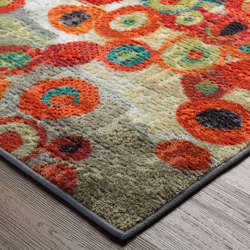 5&#39;x8&#39; Tossed Floral Area Rug - Mohawk, 3 of 5