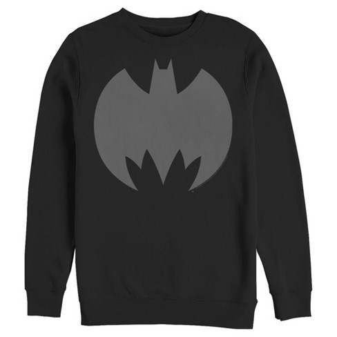 Men's Batman Logo Geometric Sweatshirt - Black - Medium : Target