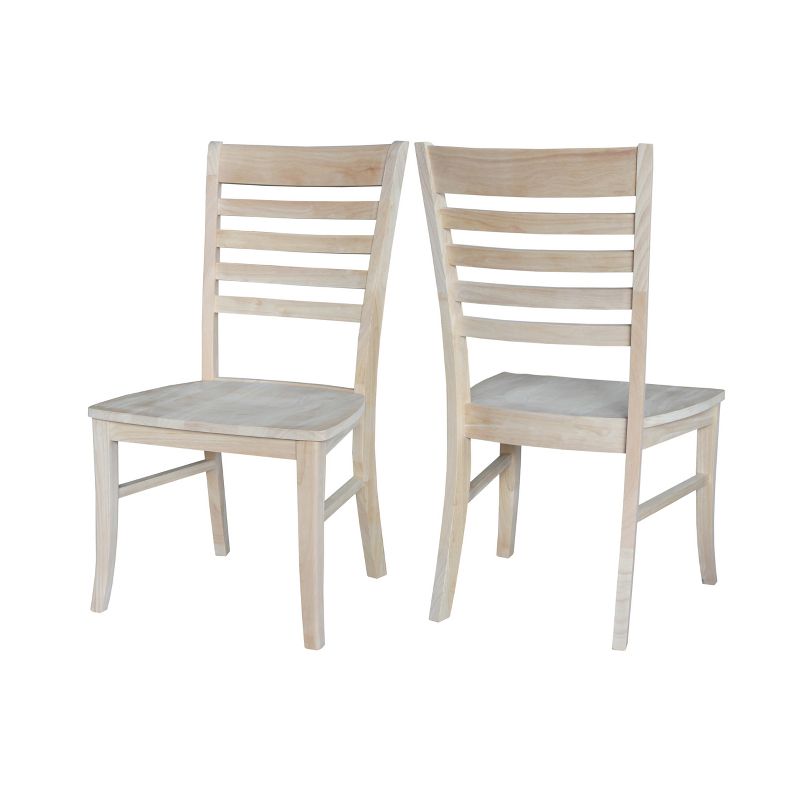 Set of 2 Cosmo Roma Ladderback Chairs - International Concepts, 3 of 12