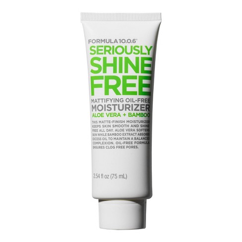 Formula 10.0.6 Seriously Shine Free Facial Moisturizer - 2.54 Fl Oz