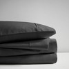 Beautyrest King 600 Thread Count 4pc Cooling Cotton Blend Sheet Set Black - 3 of 4