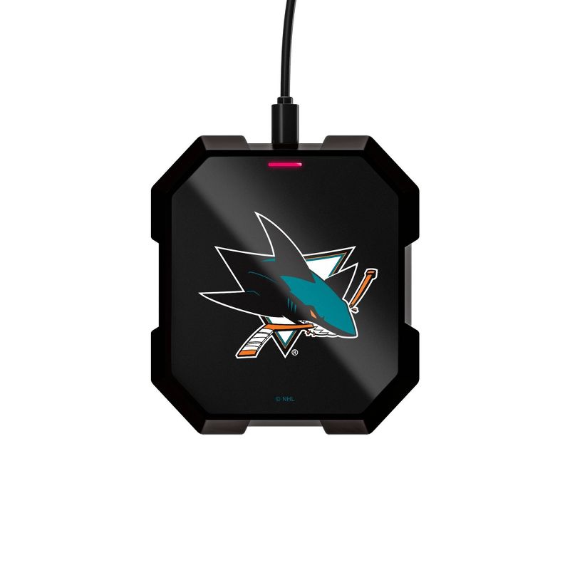 NHL San Jose Sharks Wireless Charging Pad, 1 of 4