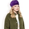 Anna-Kaci Women's Sequin Velvet Beret with Sparkling Embellishments and Comfortable Satin-Lined Interior - 2 of 4