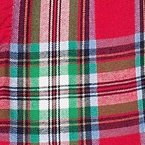 heritage red plaid
