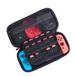 Insten Carrying Case With 29 Game Slots For Nintendo Switch & OLED Model Console, Controllers and Accessories, Portable Travel Cover, Black