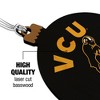 Virginia Commonwealth Official Logo Wood Christmas Tree Holiday Ornament - 3 of 4