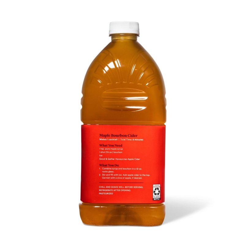 Honey Crisp Apple Cider - 64 fl oz Bottle - Good &#38; Gather&#8482;, 5 of 6