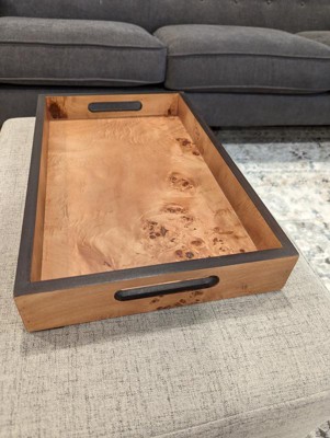 Burl Wood Tray - Threshold™ Designed With Studio Mcgee : Target