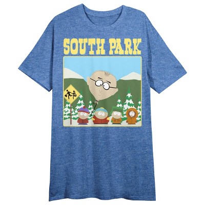 South Park Mens Logo Shirt - Cartman, Kenny, Kyle & Stan Tee - Classic  T-Shirt 