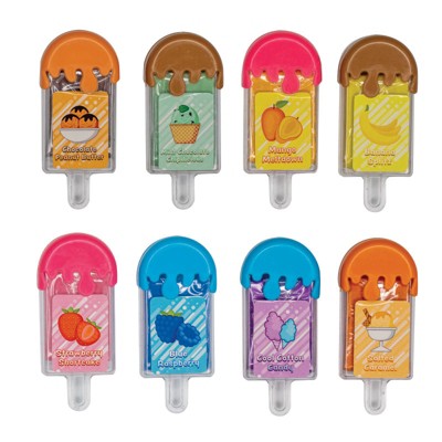 Geddes Sundae Pops Kneaded Erasers - 48 per display