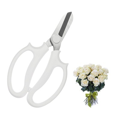 Unique Bargains Stainless Steel Garden Comfortable Grip Pruning Shears