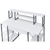 NicBex All Purpose Computer Desk Gaming Table with Wheels&X-Shaped Frame Support,Modern Home Office with Storage,Home Workstation - 4 of 4