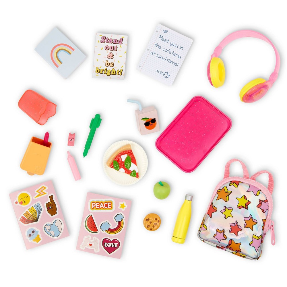 Photos - Doll Accessories Glitter Girls School Lunch Time Playset