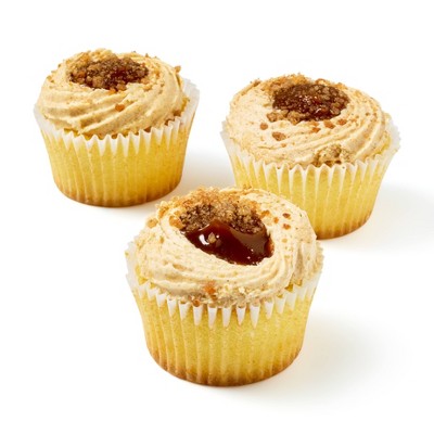 Harvest Cinnamon Churro Mini Cupcakes - 10.58oz/12ct -  Favorite Day™