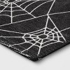 1'8"x2'10" Washable Spider Webs Scatter Woven Accent Rug Black - Hyde and EEK! Boutique™ - 3 of 4