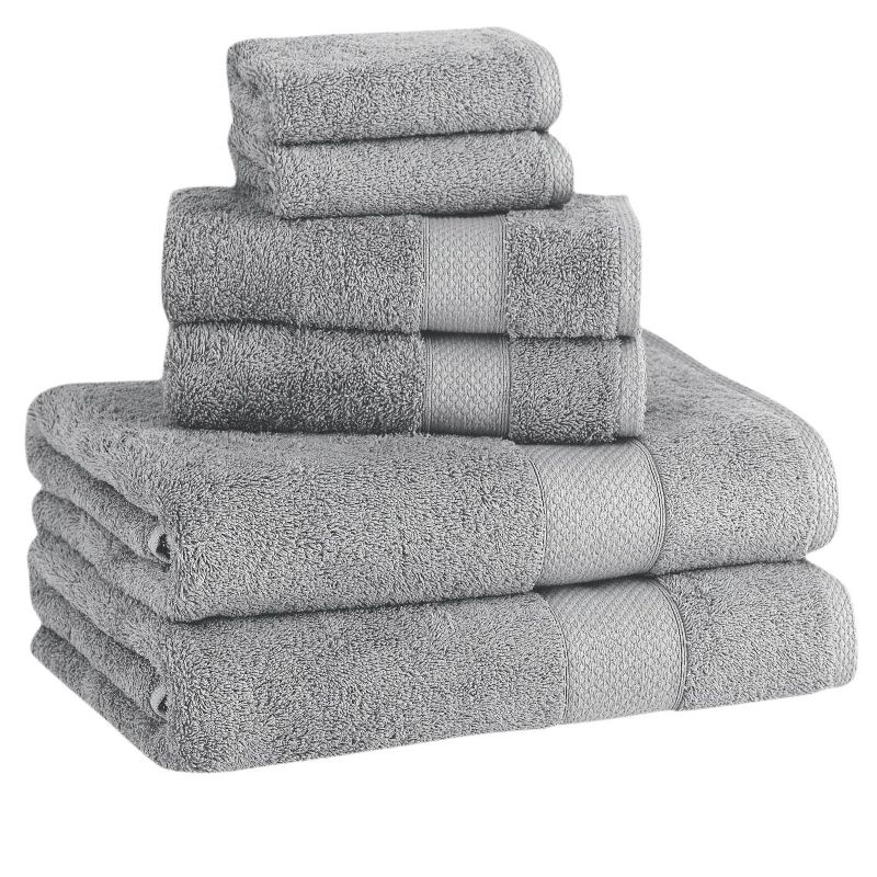 Classic Turkish Towels Set of Eight Madison Collection, 2 bath towels, 2 hand towels, and 2 wash cloths and 2 bath mats, 1 of 6