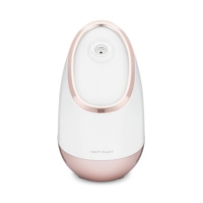 Vanity Planet Facial Steamer - White & Rose Gold - 1ct