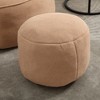 SYFERLORY Bedding Bean Bag Sofa Chair High Pressure Foam Bean Bag Chair Adult Material with Padded Foam，Tan - 3 of 4