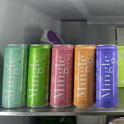 Mingle Mocktails Non-alcoholic Cosmo - 4pk/12 Fl Oz Cans : Target
