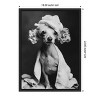 Amanti Art Spa Day Pooch by Niky Rahner Framed Canvas Wall Art - 3 of 4