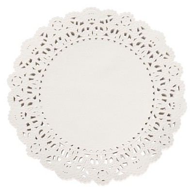 SafePro 16LD500 16-Inch White Round Lace Paper Doilies, 500/CS