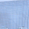 RLF Home 100% Cotton Gingham Regal With Poly/Cotton Ivory lining Rod Pocket Valance 50" x 17" Blue - 4 of 4
