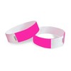 Beistle Solid Color Wristbands, .75" x 10", (100/Pkg) Pink - 4 of 4