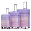 MAYEERTY 3-Piece Luggage Set (20"/24"/28") - PP Spinner Wheels, Carry-On, Matching Color, Combination Lock - 3 of 4