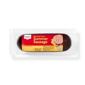 Beef & Pork Summer Sausage - 16oz - Market Pantry™ - 1 of 3