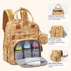 BabbleRoo Polyester Diaper Bag Backpack for Stylish Parents, Spacious Baby Bag, Versatile Baby Diaper Bag - 3 of 4