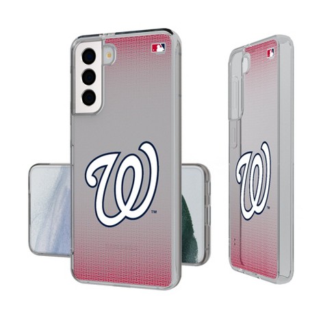 Keyscaper Washington Nationals Linen Clear Phone Case For Galaxy