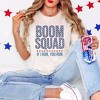 Simply Sage Market Women's Boom Squad Varsity Stars Short Sleeve Garment Dyed Tee - 2 of 2