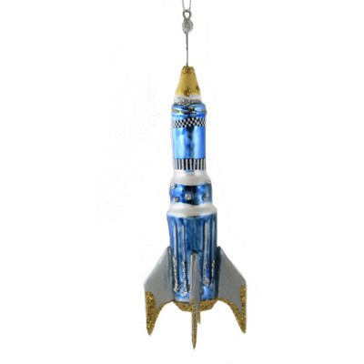 Holiday Ornament 7.0" Rocketspace Ship Ornament Launch Space Craft  -  Tree Ornaments