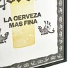 American Art Decor Corona Silkscreen Printed Framed Bar Sign - 4 of 4
