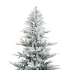Home Imports Emporium Marley Rustic Snowy Christmas Prelit Tree, White - 4 of 4