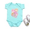 The Juniper Shop Colorful Checkered Smiley Face Baby Bodysuit - 2 of 2