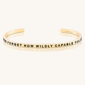 Mantra Jewelry - Never Forget How Wildly Capable You Are - 1 of 4