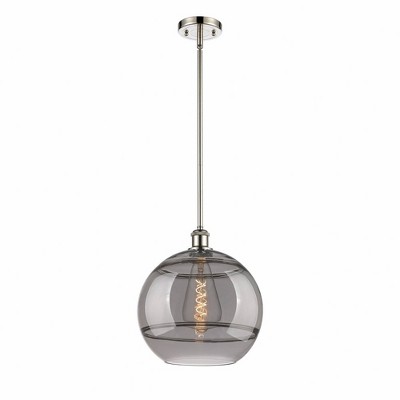 Rochester - 1 Light Stem Hung Mini Pendant In Industrial Style-13.38 Inches Tall and 12 Inches Wide