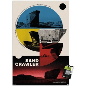 Trends International Star Wars: Moving At Lightspeed - Sandcrawler Unframed Wall Poster Prints - 1 of 4