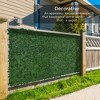 Best Choice Products 96x72in Artificial Faux Ivy Hedge Privacy Fence Screen  For Outdoor Decor, Garden, Yard - Green : Target